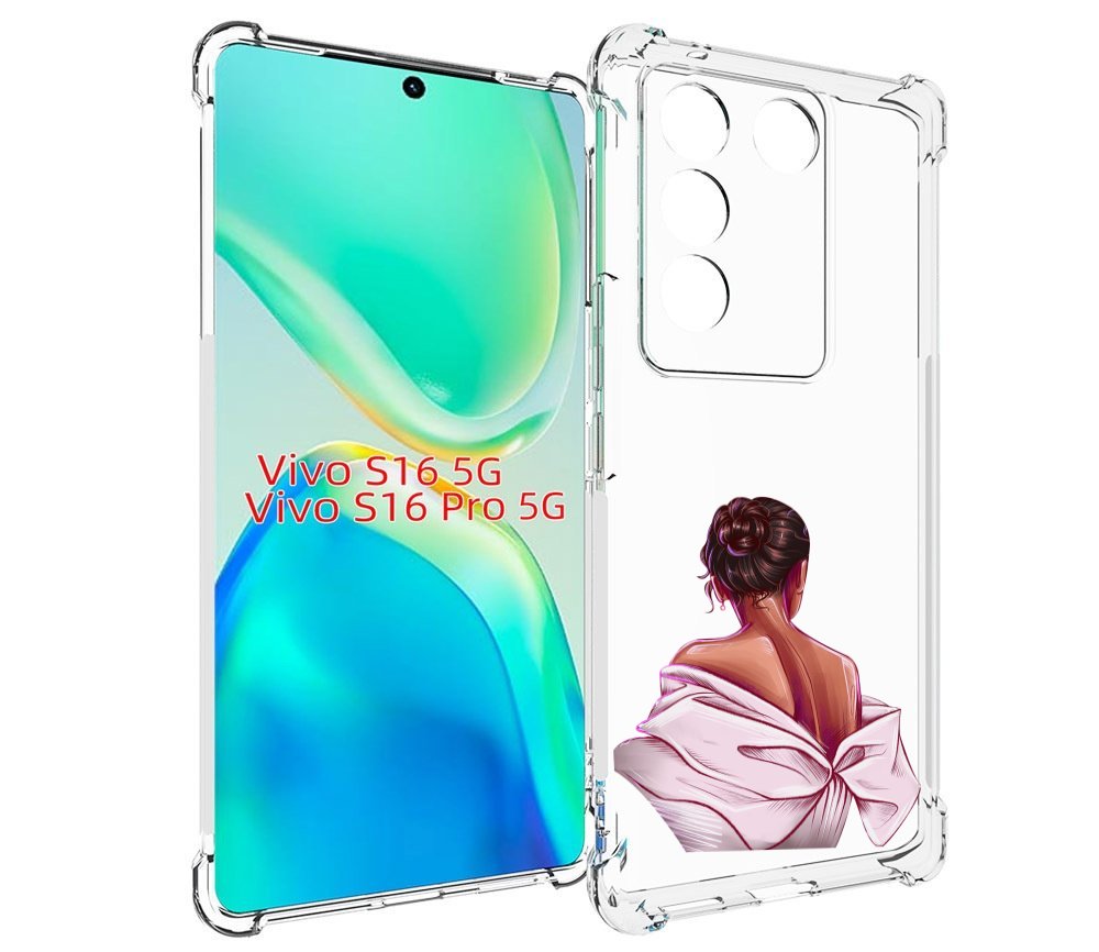 

Чехол MyPads девушка-со-спины женский для Vivo S16 5G/S16 Pro 5G/V27/V27 Pro, Tocco