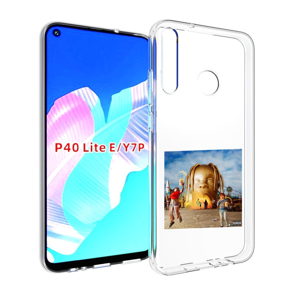 

Чехол бампер MyPads Travis Scott - Astroworld для Huawei P40 Lit, Прозрачный, Tocco