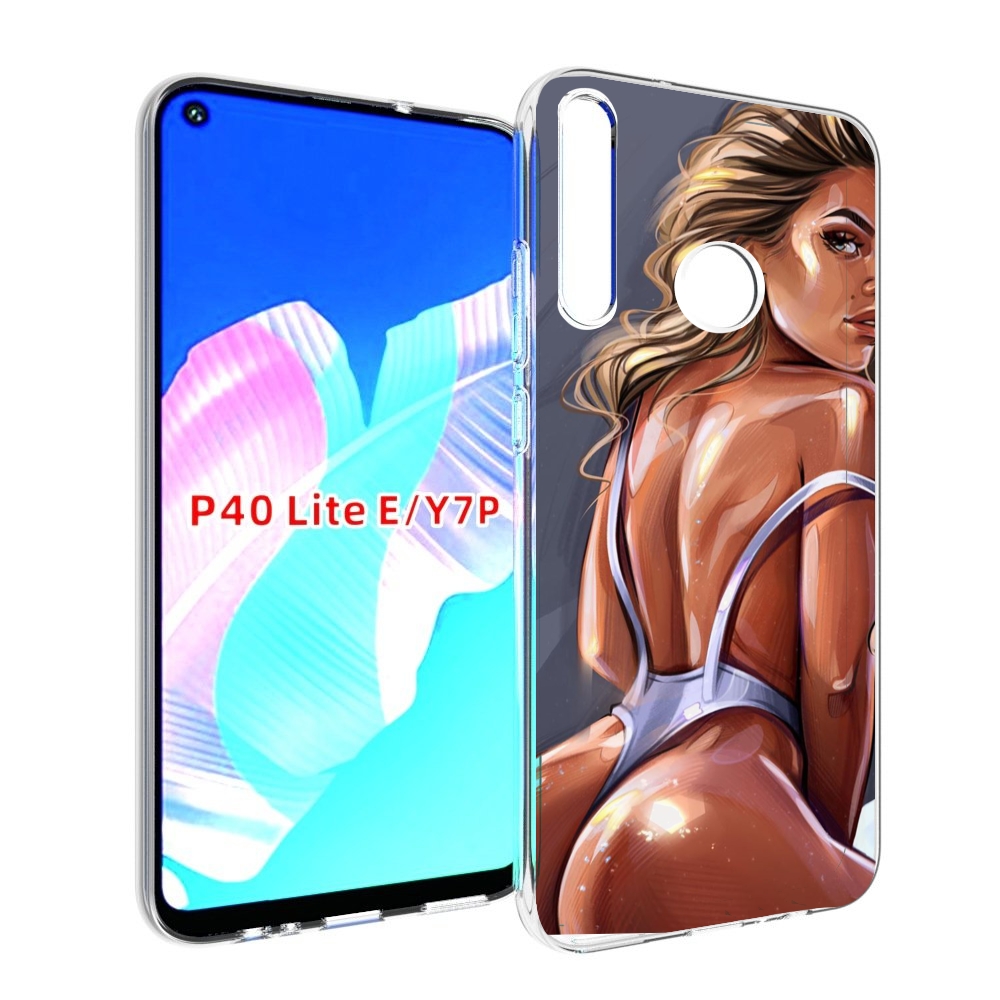 

Чехол бампер MyPads craigos-art для Huawei P40 Lite E, Прозрачный, Tocco