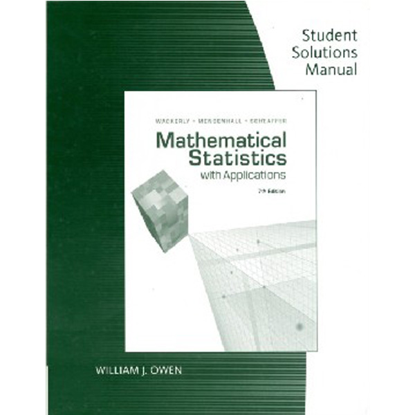 

Mathematical statistics with applications / Wackerly, Dennis Mendenhall, Will...
