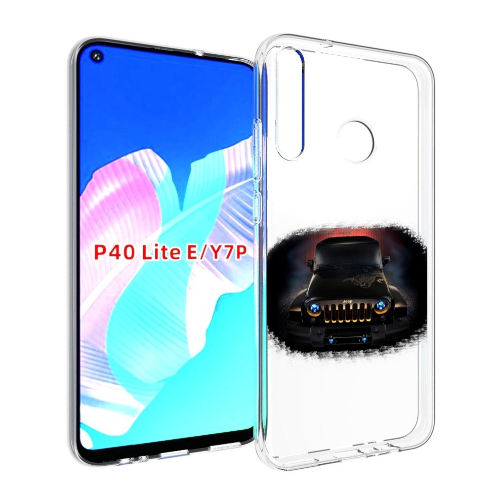 

Чехол бампер MyPads jeep джип 2 для Huawei P40 Lite E, Прозрачный, Tocco