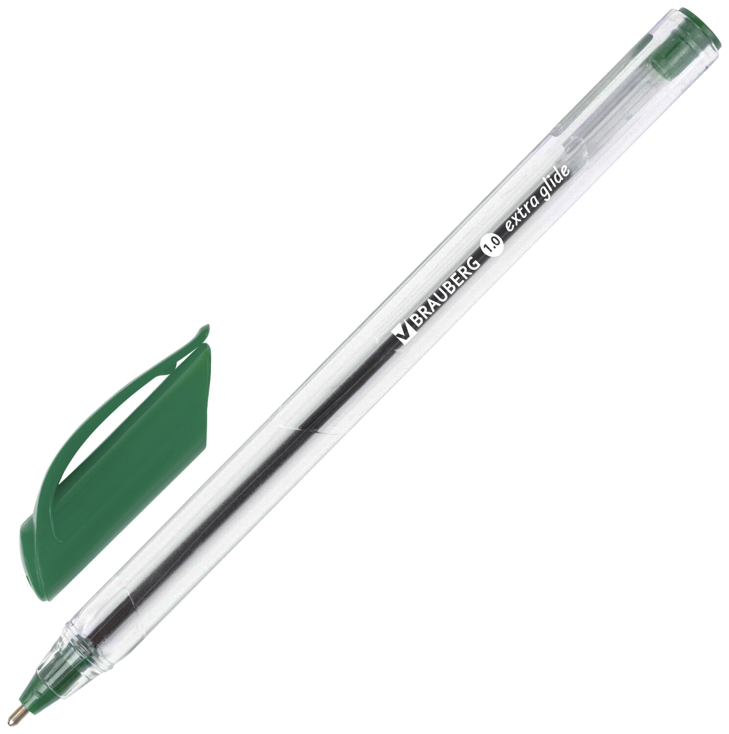 

Ручка шариковая Brauberg Extra Glide 142137, зеленая, 1 мм, 1 шт.