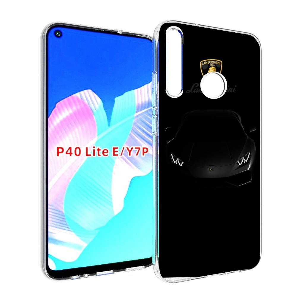 

Чехол бампер MyPads lambo ламба 4 мужской для Huawei P40 Lite E, Прозрачный, Tocco