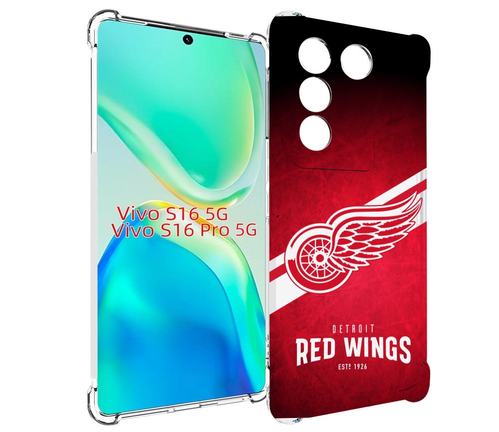 

Чехол MyPads детрйот ред вингс мужской для Vivo S16 5G/S16 Pro 5G/V27/V27 Pro, Tocco