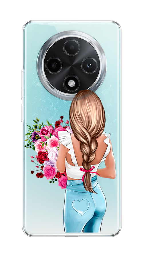 

Чехол на Oppo A3 Pro 5G "Девушка с цветами", 2517950-1