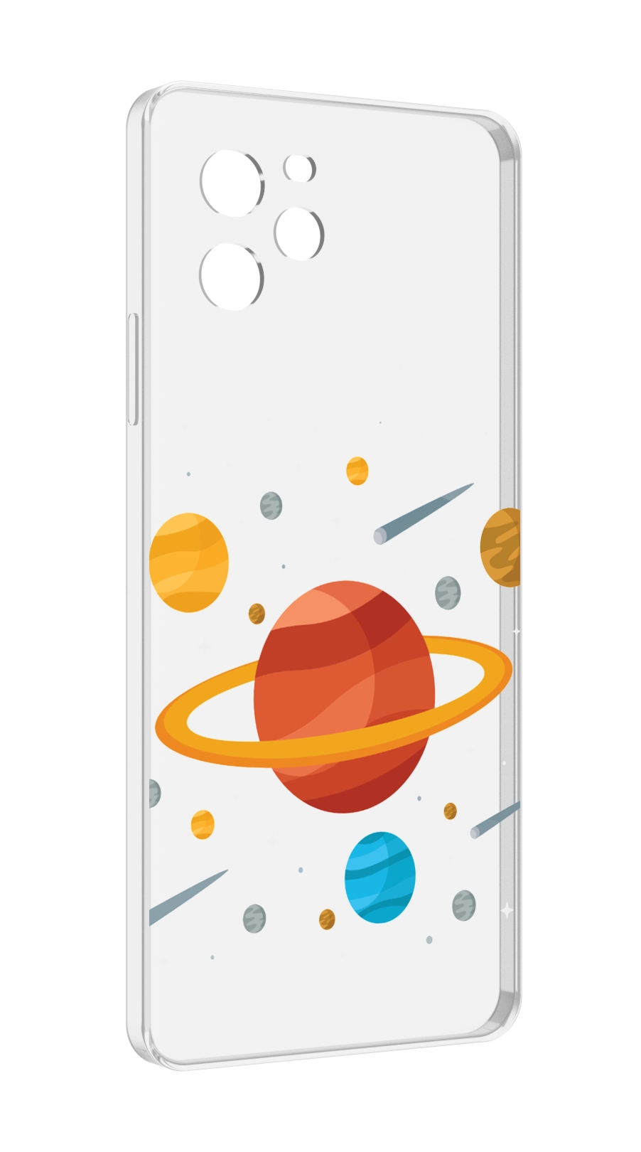 

Чехол MyPads Планета-Сатурн для Huawei Nova Y61 / Huawei Enjoy 50z, Прозрачный, Tocco