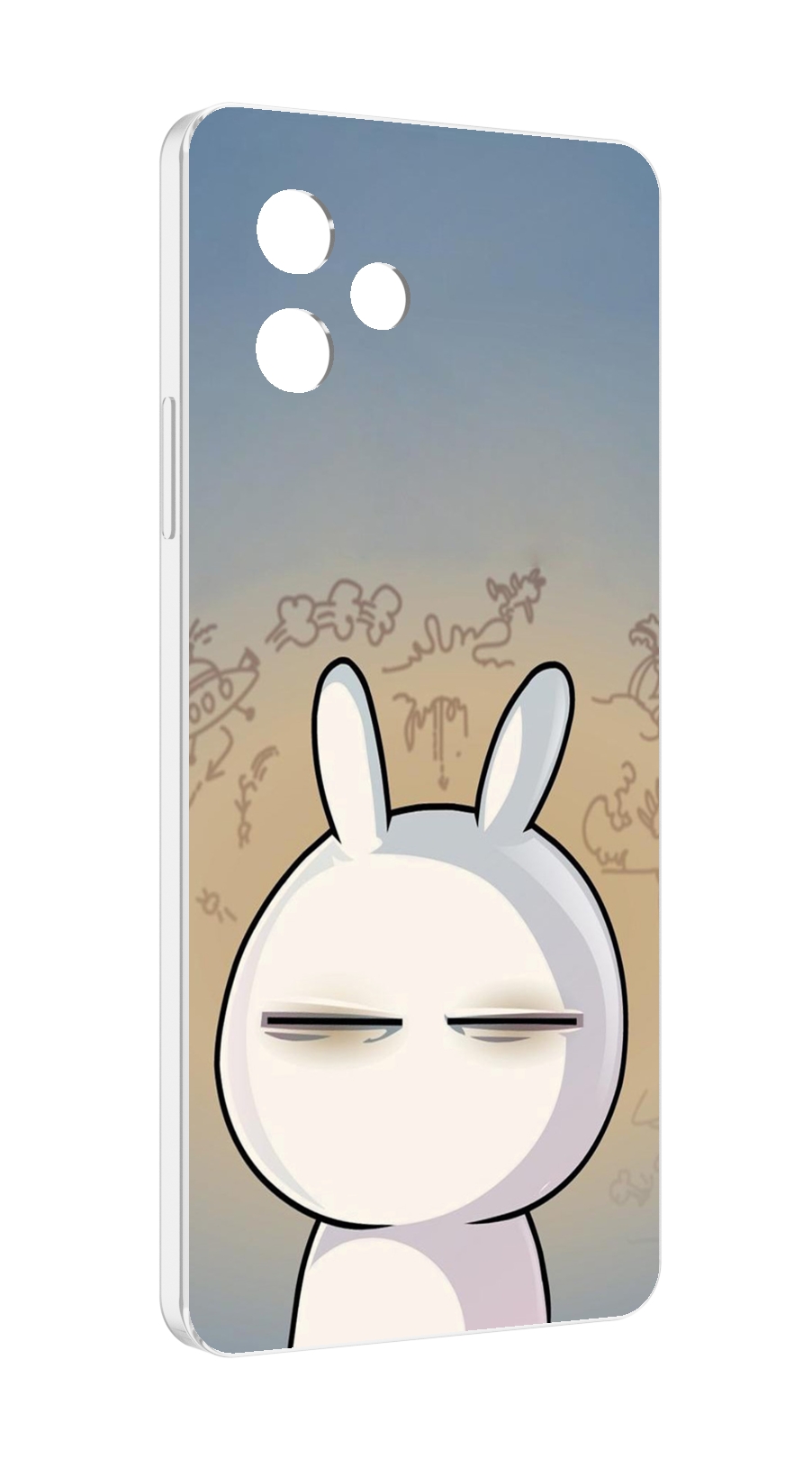 

Чехол MyPads Подозрительный-зайка для Huawei Nova Y61 / Huawei Enjoy 50z, Прозрачный, Tocco