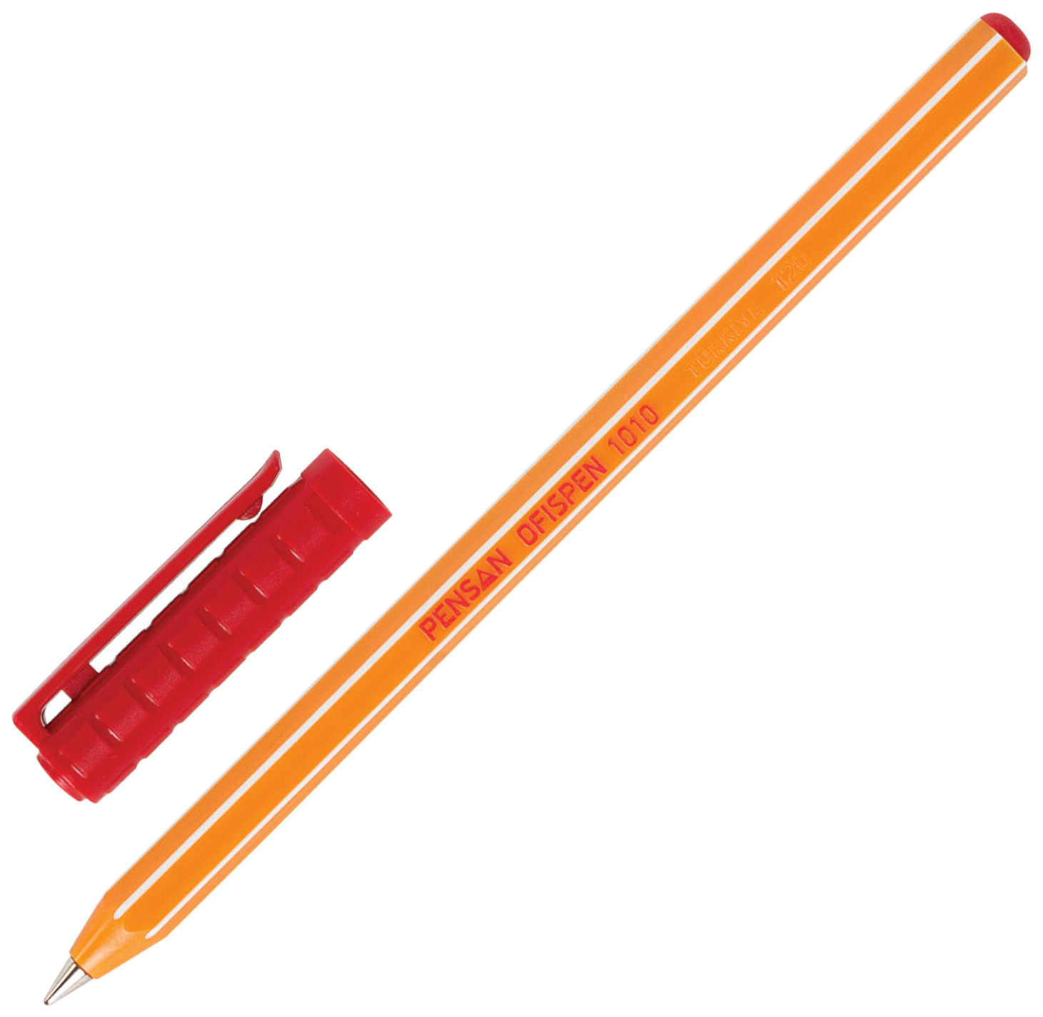 

Ручка шариковая Pensan Officepen 1010 143388, красная, 1 мм, 1 шт.