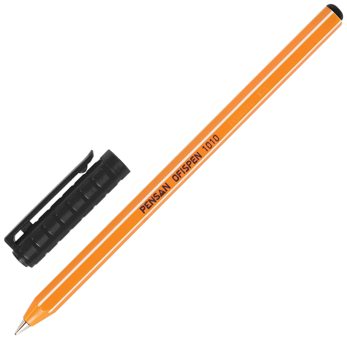 Ручка шариковая Pensan Officepen 1010 143387, черная, 1 мм, 1 шт.