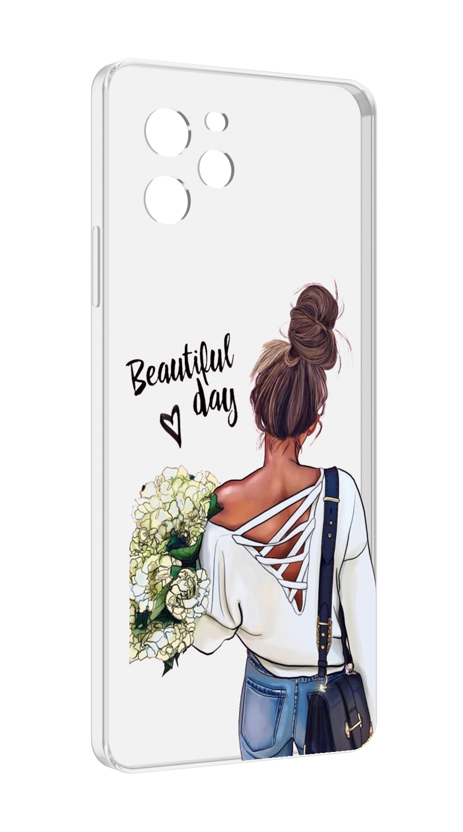 

Чехол MyPads Прекрасный-день для Huawei Nova Y61 / Huawei Enjoy 50z, Прозрачный, Tocco
