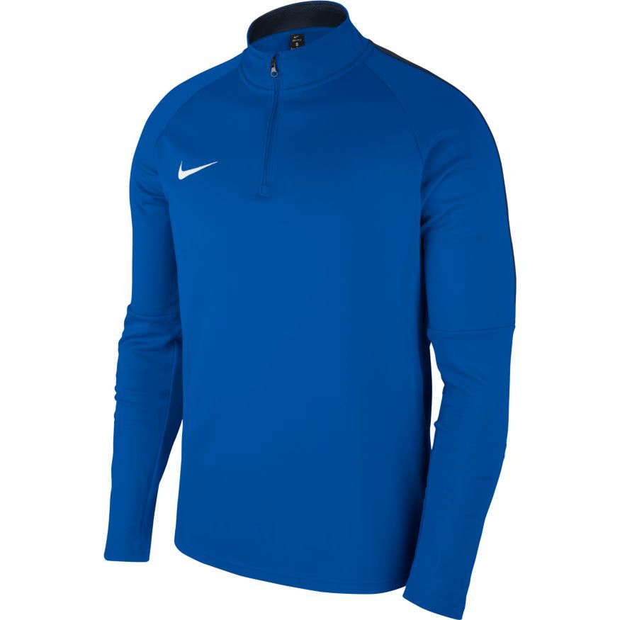 фото Толстовка мужская nike m nk dry acdmy18 dril top ls синяя xl