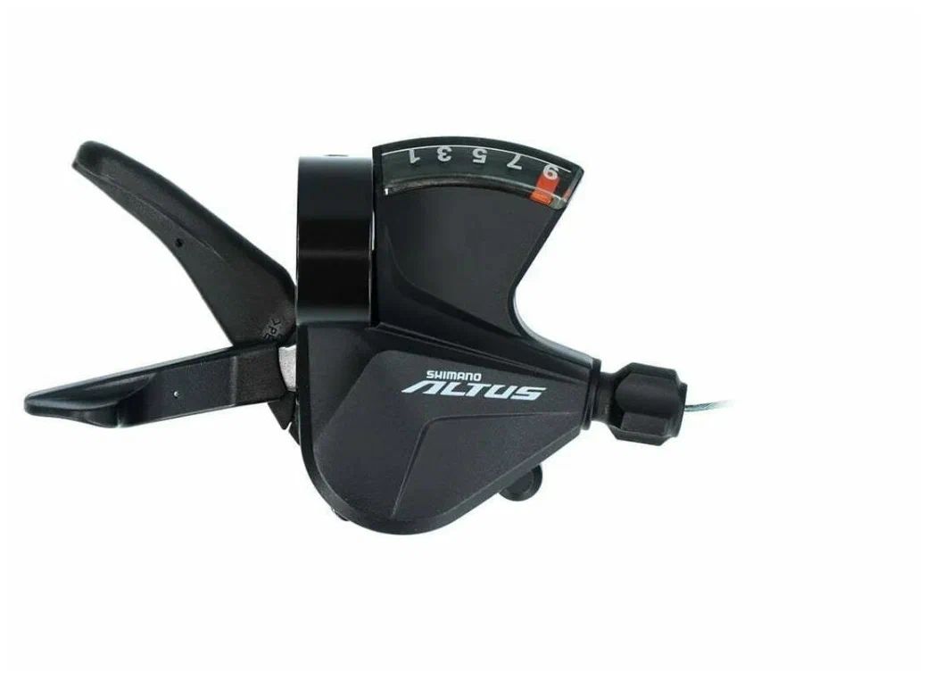 

Шифтер правый SHIMANO Altus M2010 9ск 2050 мм, Черный, Altus M2010