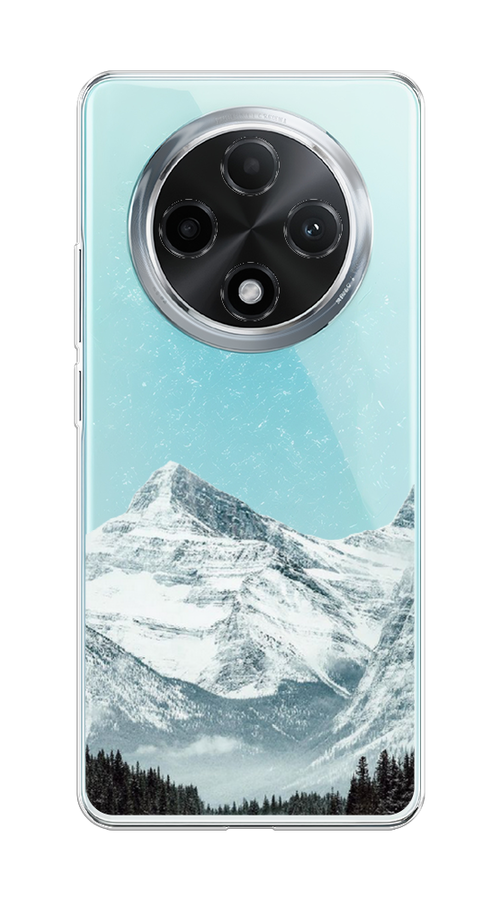 

Чехол на Oppo A3 Pro 5G "Горы арт 1", Белый;зеленый, 2517950-1