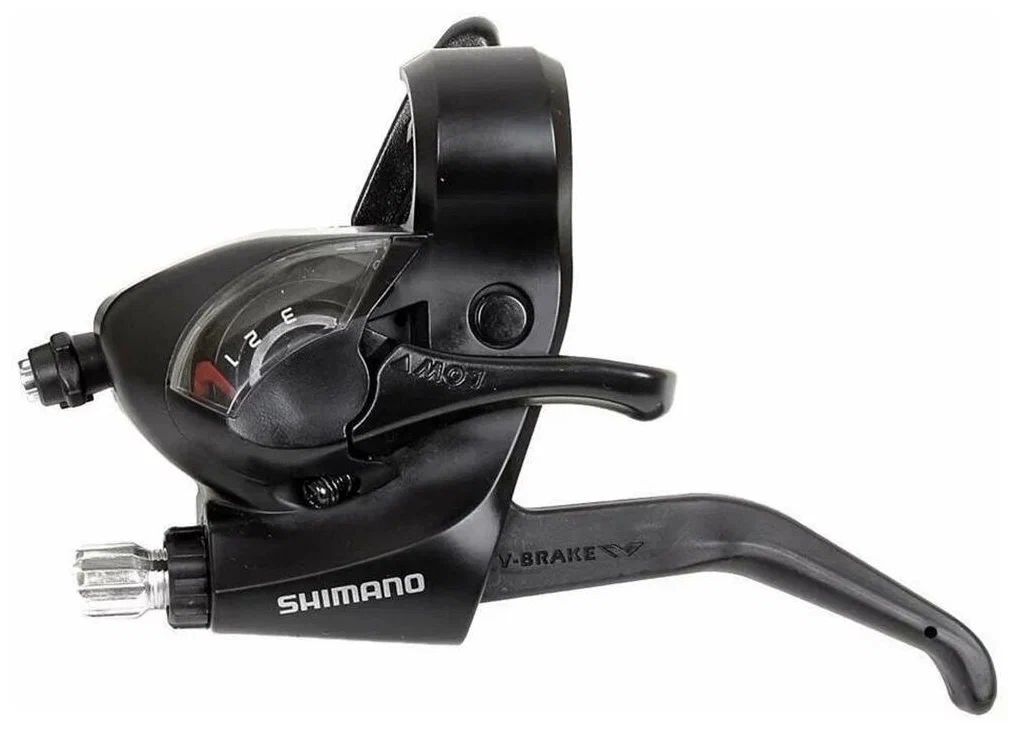 

Шифтер+ручка левый SHIMANO Tourney EF41 3 ск 1800мм 590135, Черный, Tourney EF41