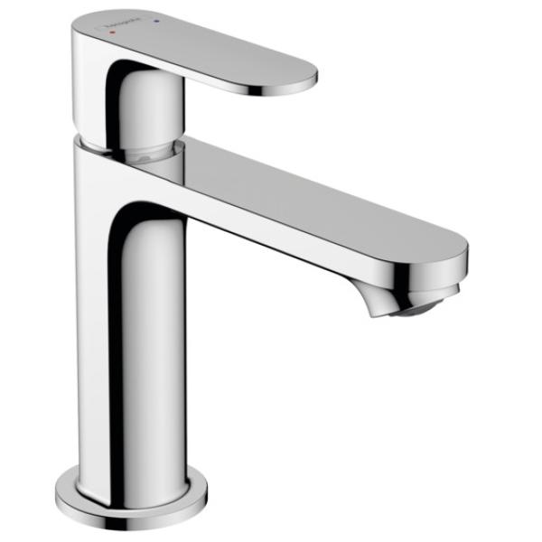 фото Смеситель для раковины hansgrohe rebris s 110, со сливным гарнитуром 72517000, хром