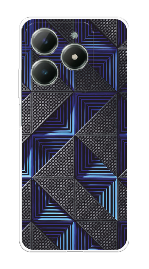 

Чехол на Realme C61 4G (Global) "IBM", Серый;синий, 2518050-1