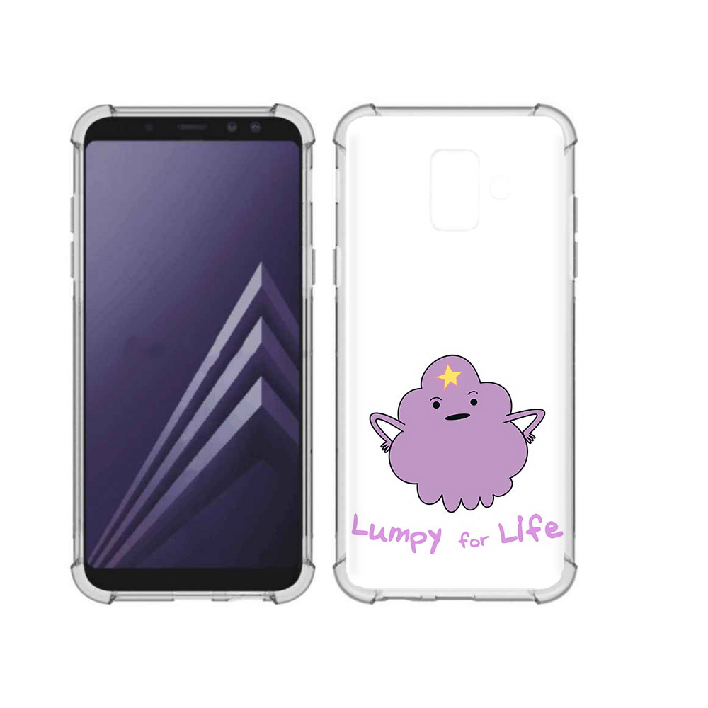 

Чехол MyPads Tocco для Samsung Galaxy A6 (2018) Принцесса пупырчатого королевства, Прозрачный, Tocco