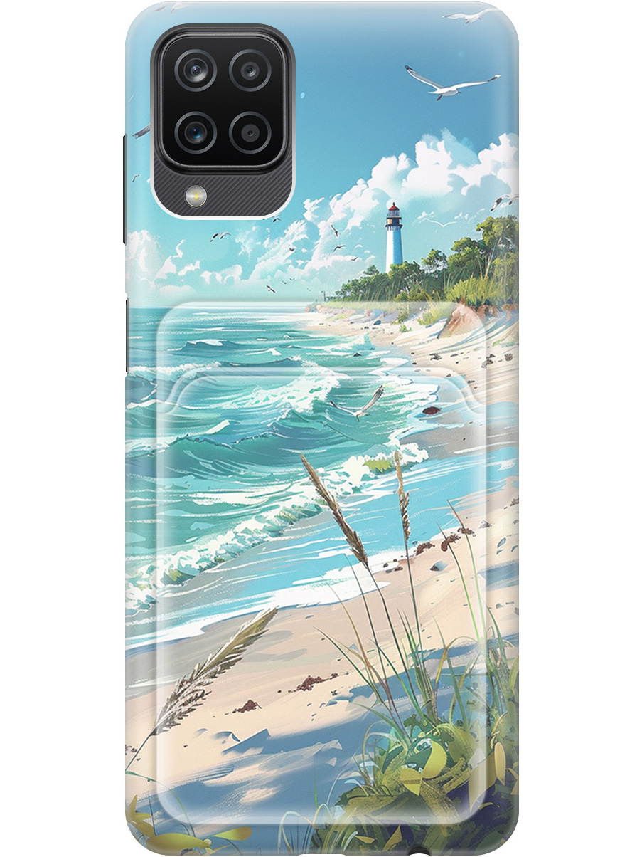 

Силиконовый чехол на Samsung Galaxy A12 / M12 с принтом 803505, Белый;голубой;зеленый;прозрачный, 723602841