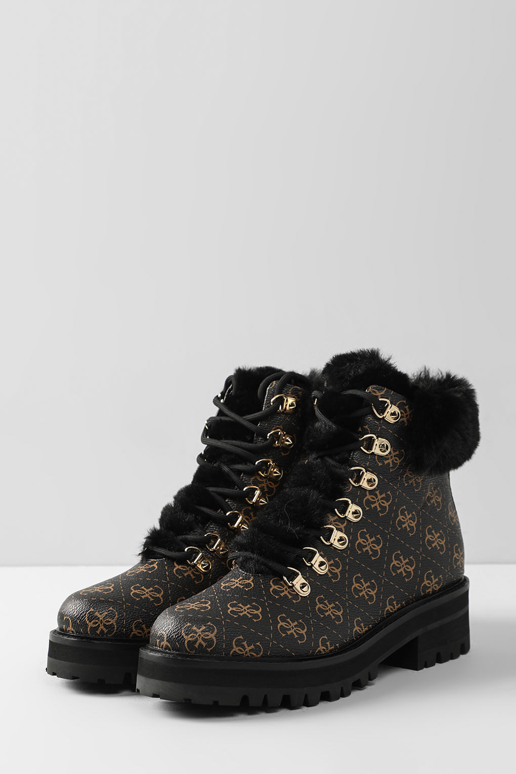 

Ботинки женские Guess FL8SSA FAL09 коричневые 36 RU, Коричневый, FL8SSA FAL09
