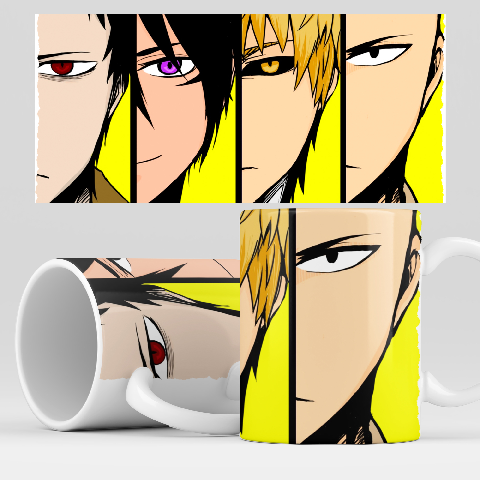 

Кружка RocketCup с принтом "Ванпанчмен" аниме One Punch Man, OnePunchMan06