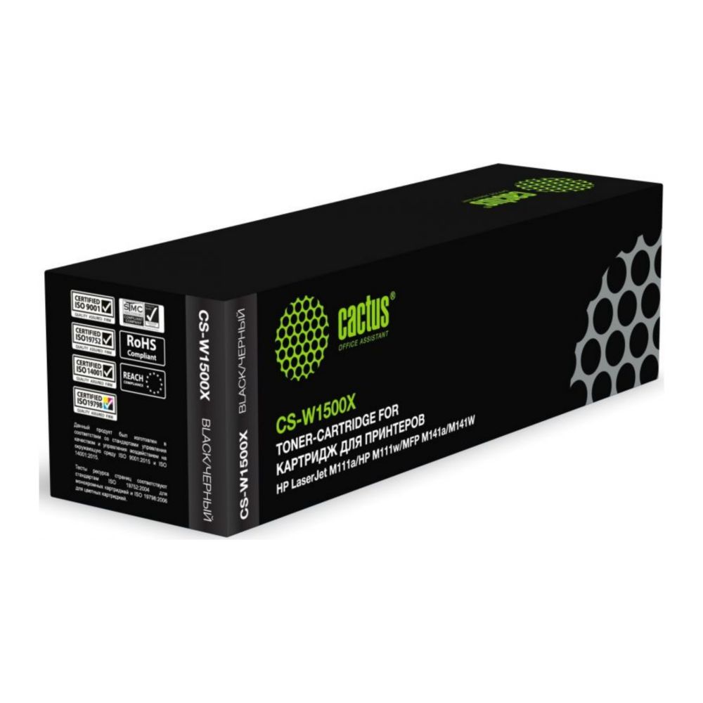 

Картридж лазерный Cactus CS-W1500X black (CS-W1500X), Черный, CS-W1500X