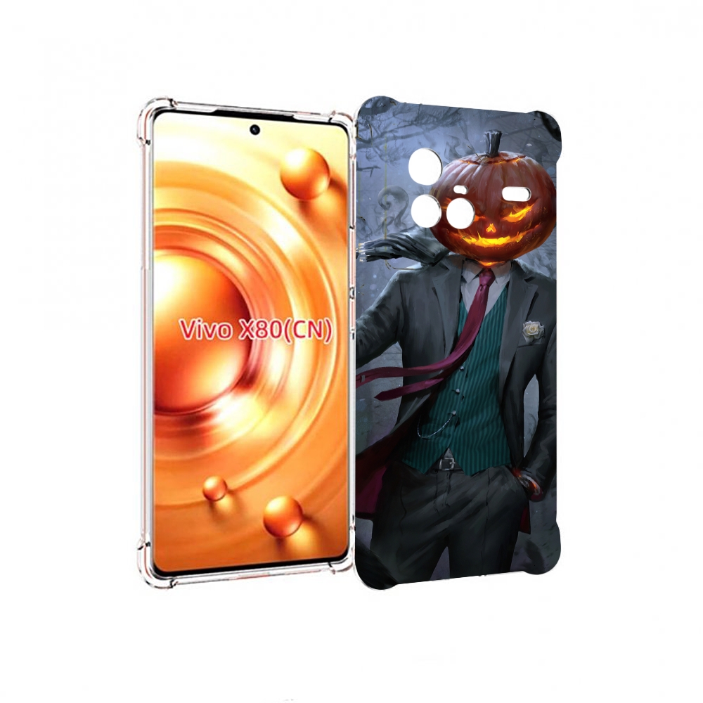 

Чехол Mypads Тыква-Убийца Для Vivo X80, Прозрачный, Tocco