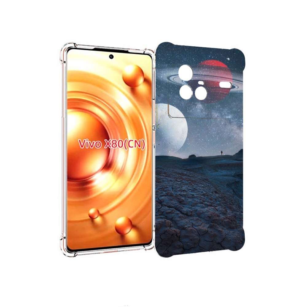 

Чехол Mypads Фотография Для Vivo X80, Прозрачный, Tocco