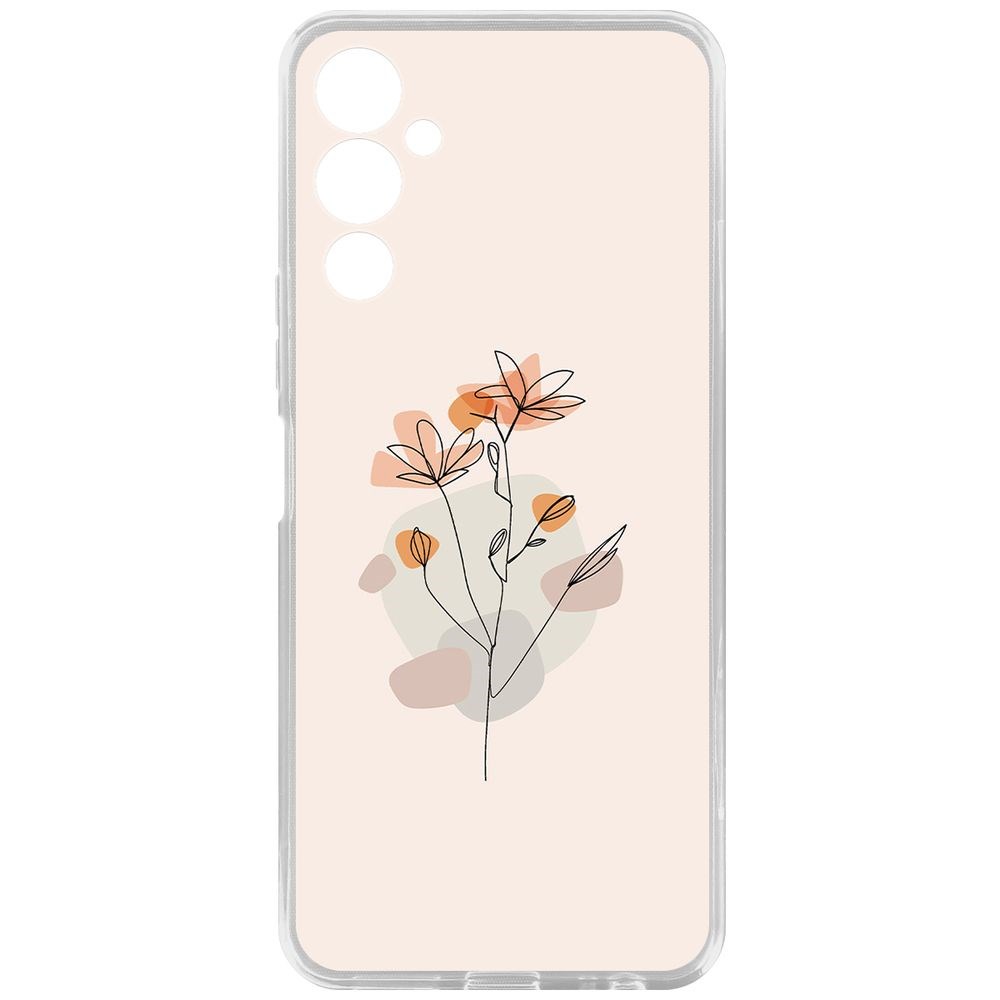 Чехол-накладка Кейс Ромашки для Tecno Pova 4