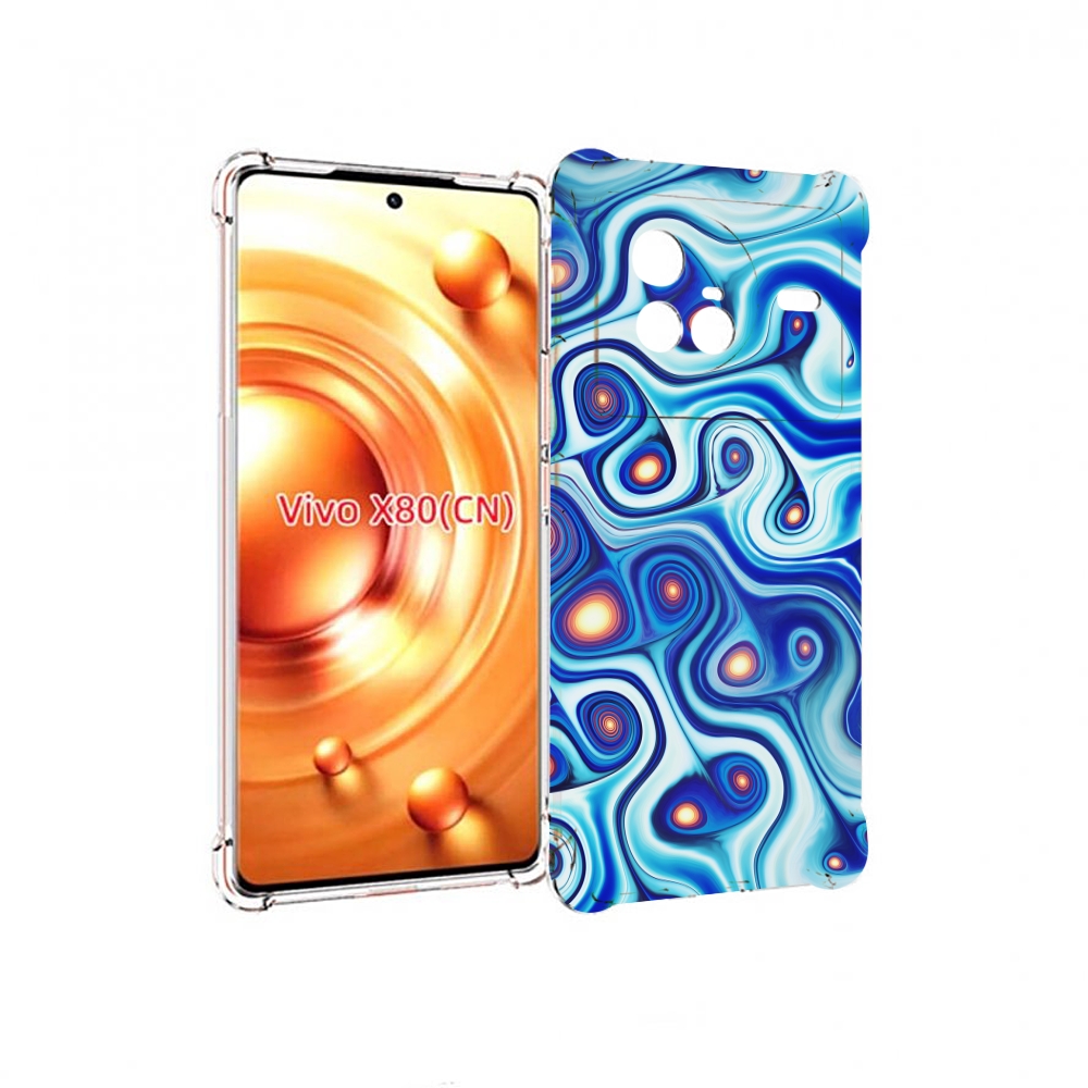

Чехол Mypads Абстрактная-Текстура Для Vivo X80, Прозрачный, Tocco
