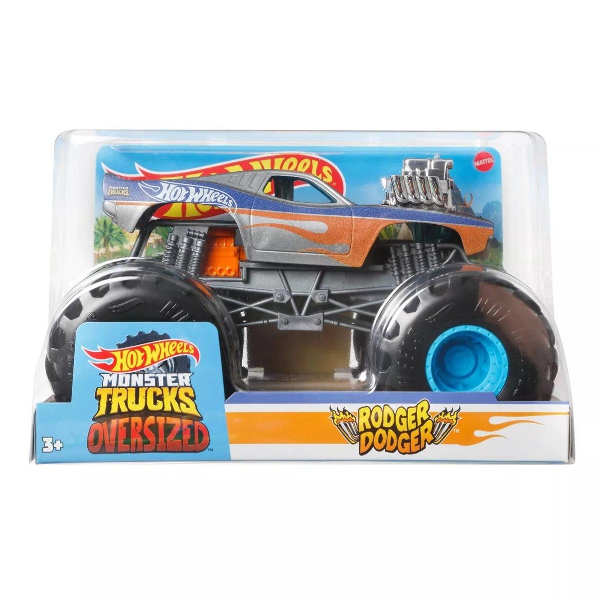 

Машинка Hot Wheels Monster Trucks Роджер Доджер HDK89, Красный