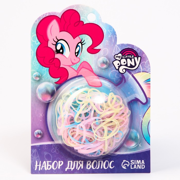 фото Набор для волос пинки пай, my little pony, розовый, 85 шт hasbro