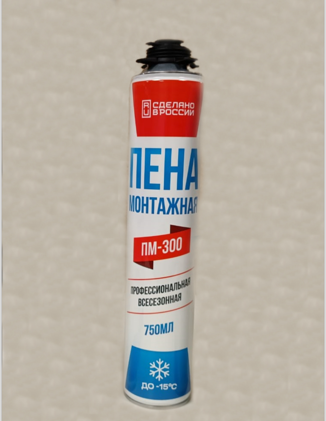 

Монтажная пена ПМ-300 463117311 750мл., Бежевый