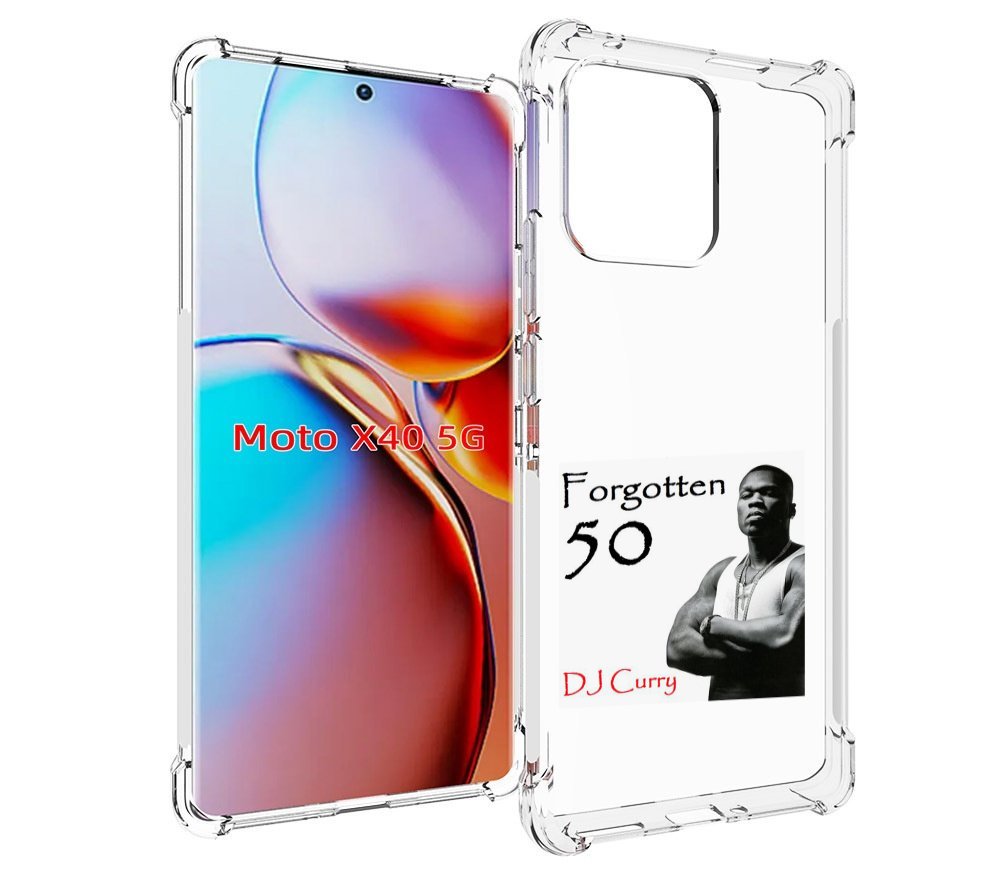 

Чехол MyPads 50 Cent - Forgotten 50 для Motorola Moto X40, Прозрачный, Tocco