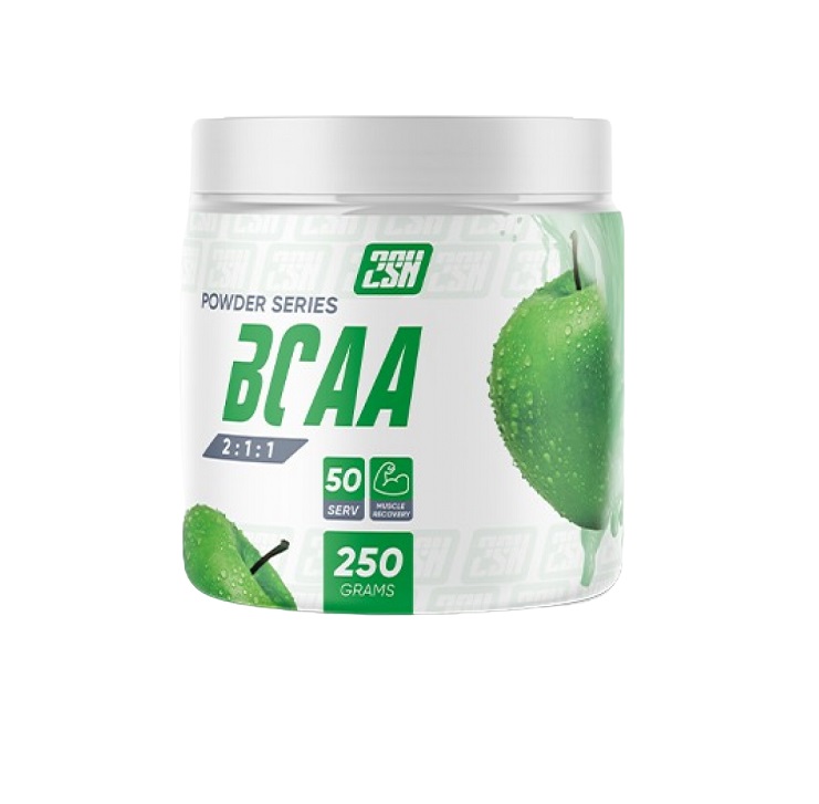 2SN 2SN powder BCAA 250 г, яблоко