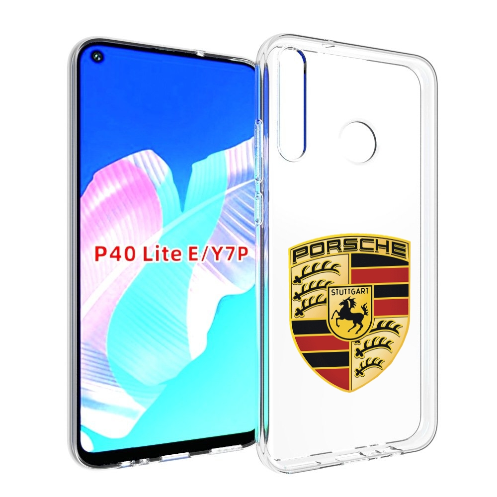 

Чехол бампер MyPads porsche-порш-5 мужской для Huawei P40 Lite E, Прозрачный, Tocco