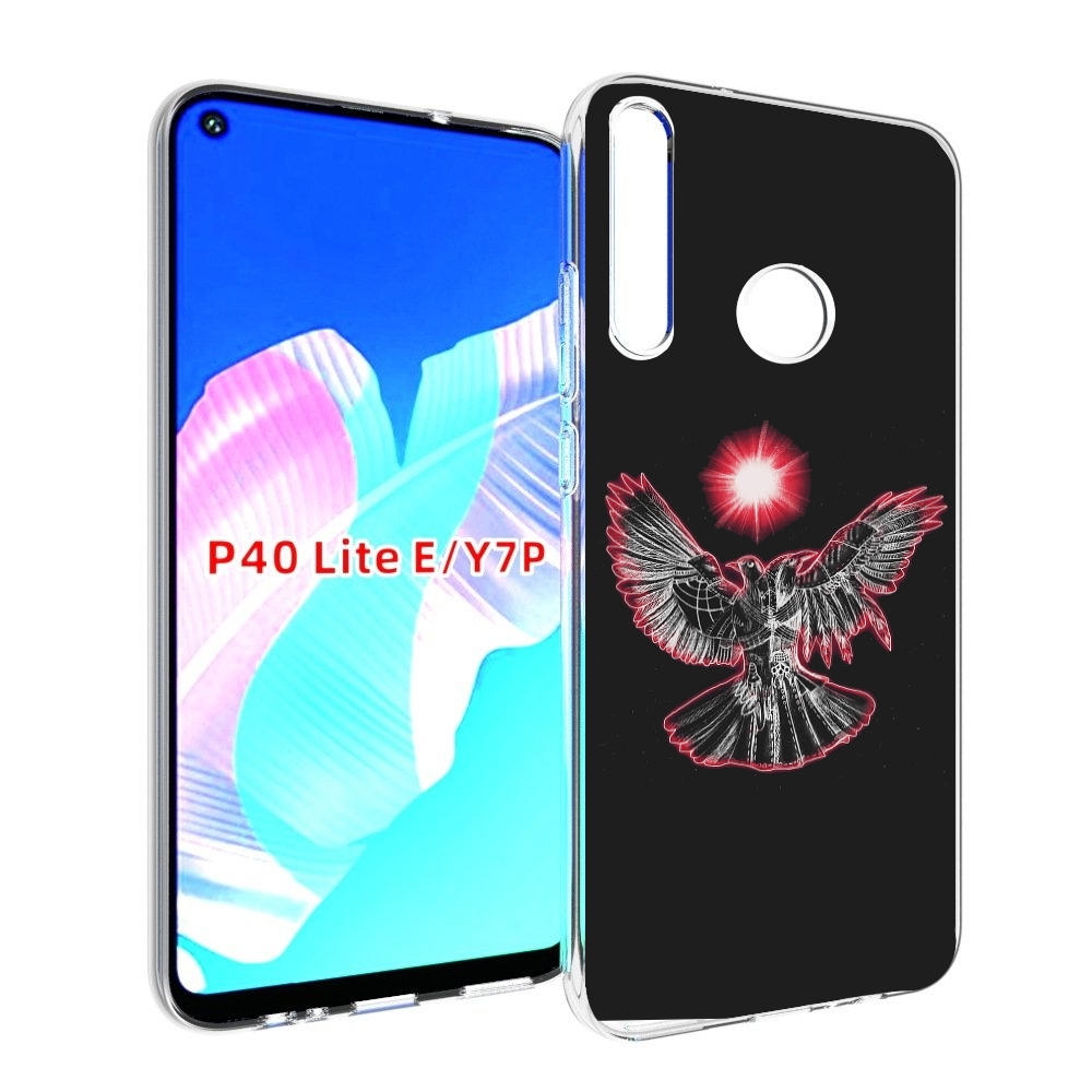 

Чехол бампер MyPads pyrokinesis валькирия для Huawei P40 Lite E, Прозрачный, Tocco