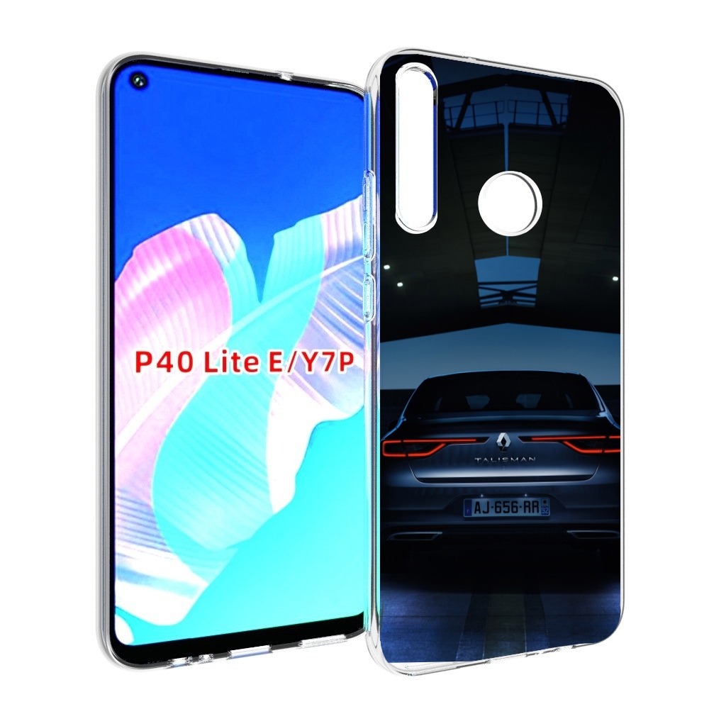 

Чехол бампер MyPads renault рено 1 для Huawei P40 Lite E, Прозрачный, Tocco