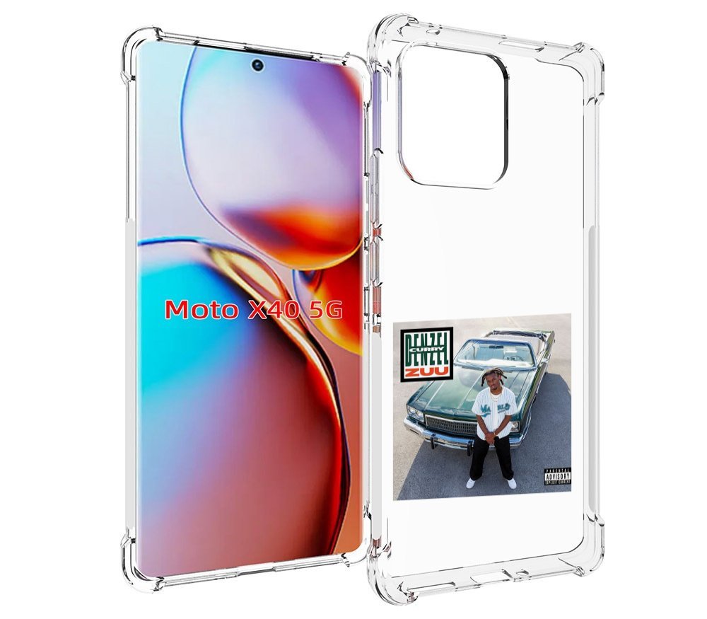 

Чехол MyPads Denzel Curry - ZUU для Motorola Moto X40, Прозрачный, Tocco