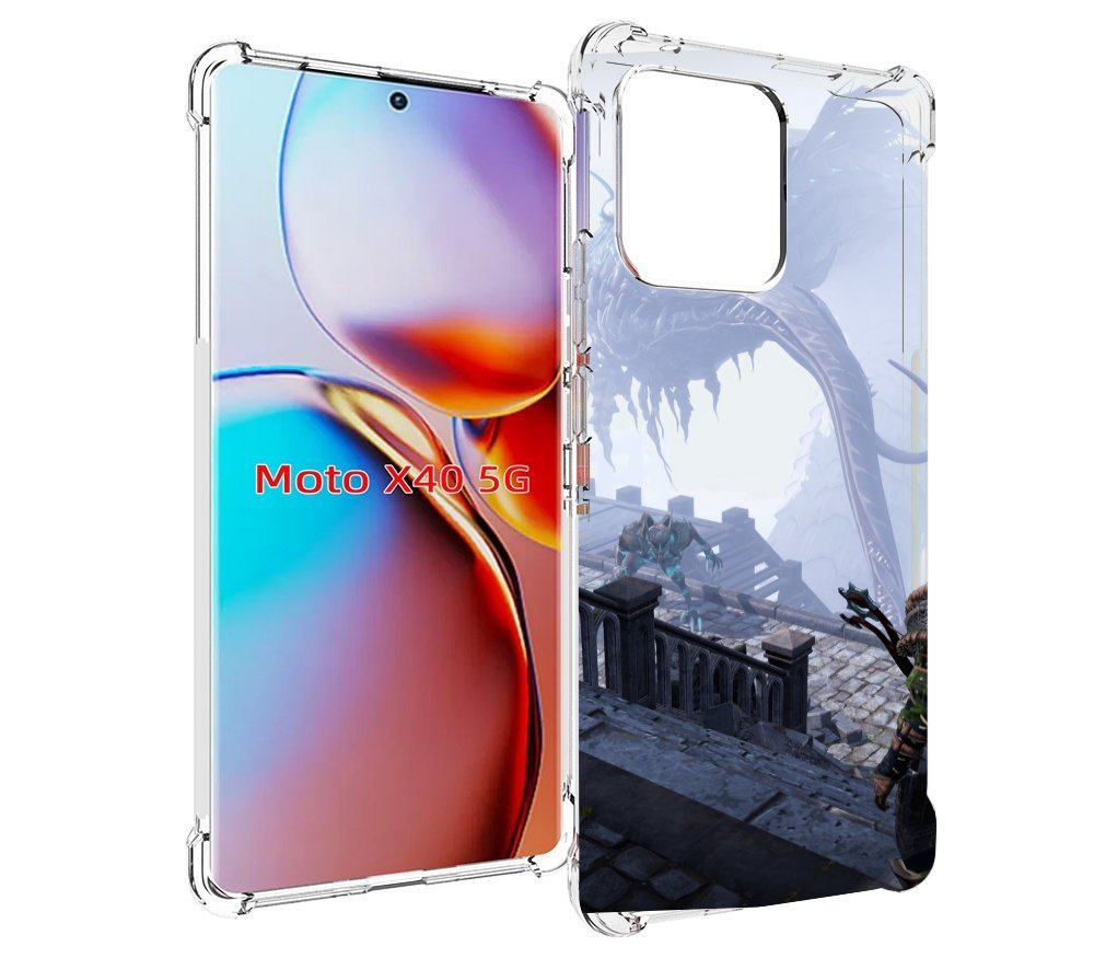 

Чехол MyPads Divinity Original Sin II для Motorola Moto X40, Прозрачный, Tocco