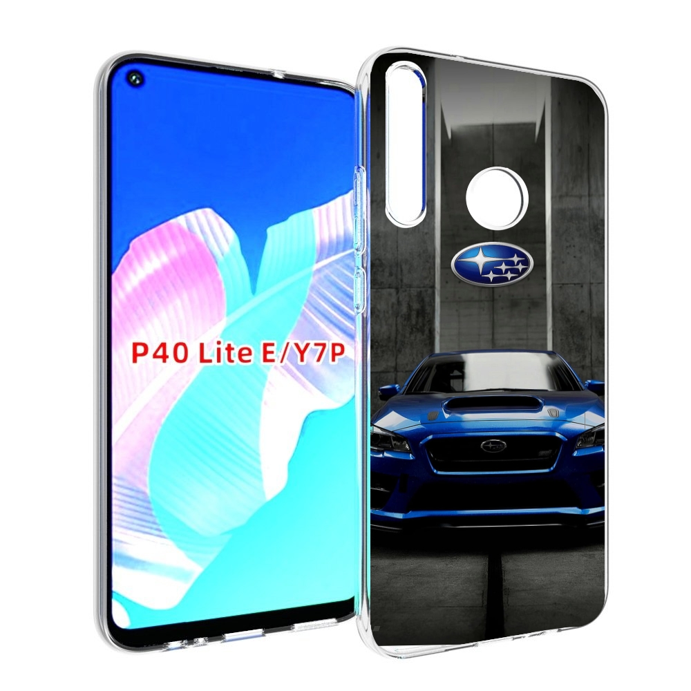 

Чехол бампер MyPads subaru субару 1 мужской для Huawei P40 Lite, Прозрачный, Tocco