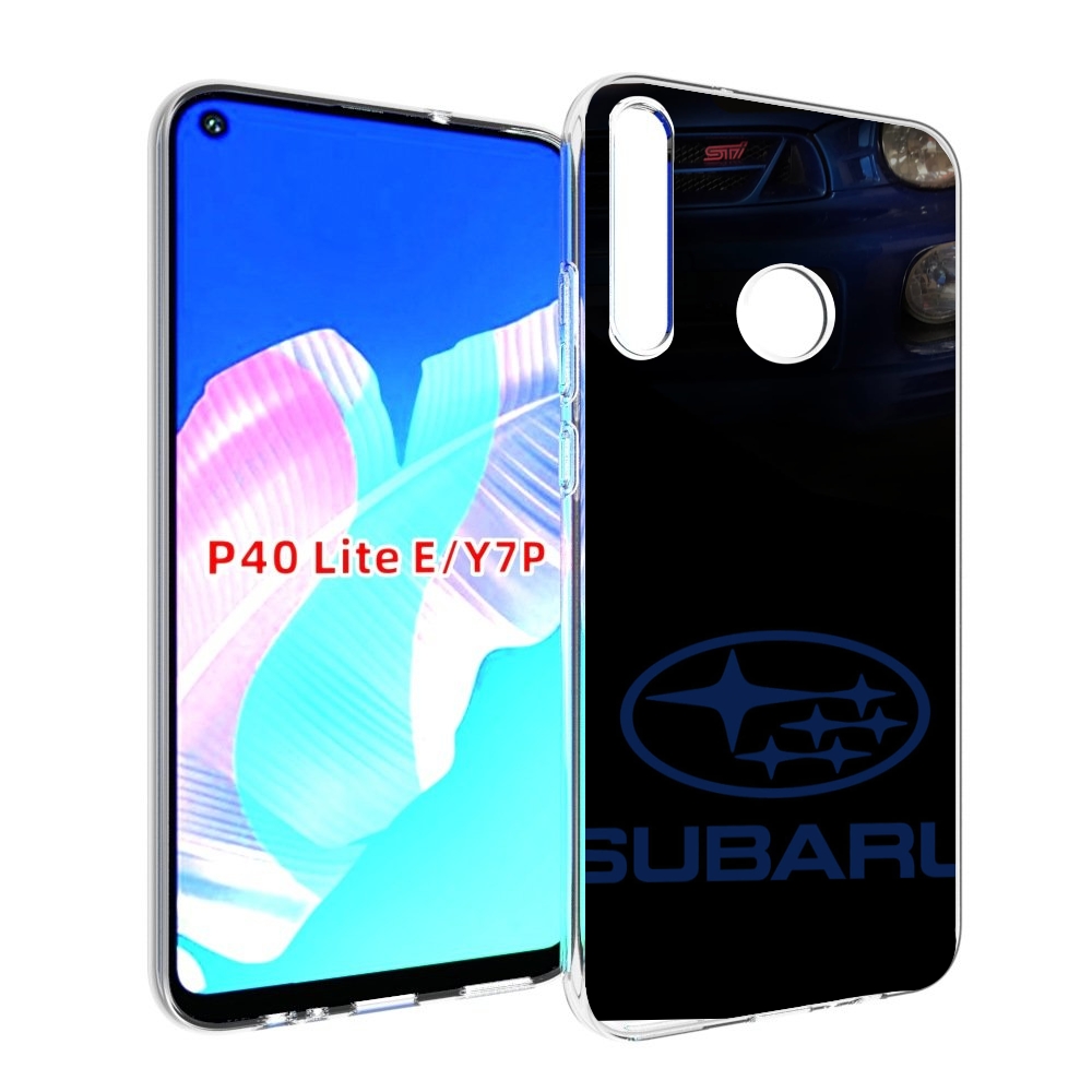 

Чехол бампер MyPads subaru субару 3 для Huawei P40 Lite E, Прозрачный, Tocco