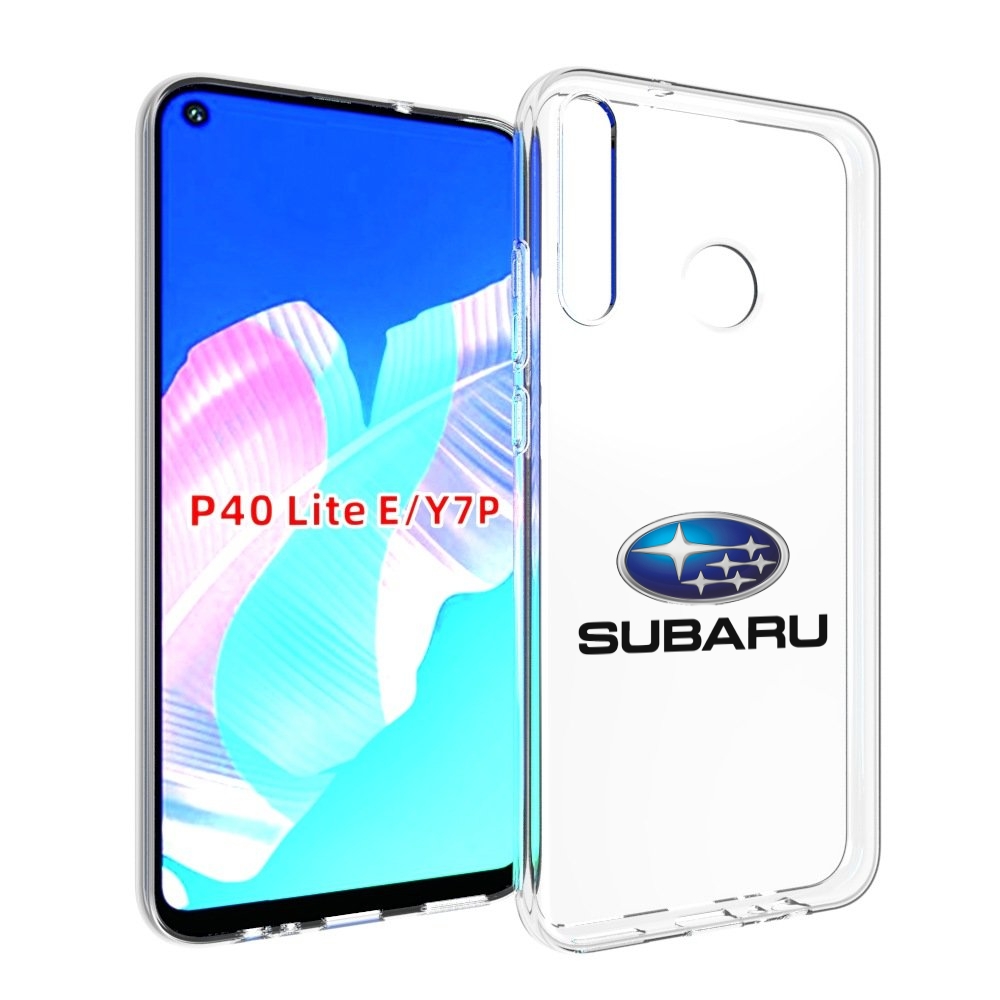 Чехол бампер MyPads subaru-4 мужской для Huawei P40 Lite E