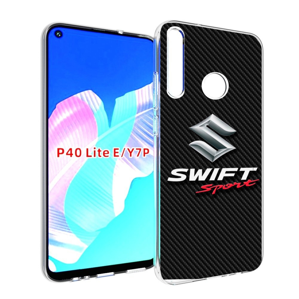 

Чехол бампер MyPads suzuki сузуки 1 мужской для Huawei P40 Lite, Прозрачный, Tocco