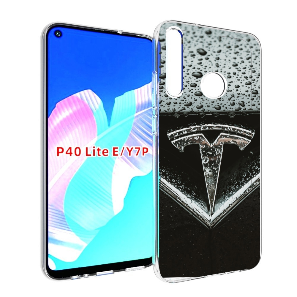 

Чехол бампер MyPads tesla тесла 1 для Huawei P40 Lite E, Прозрачный, Tocco