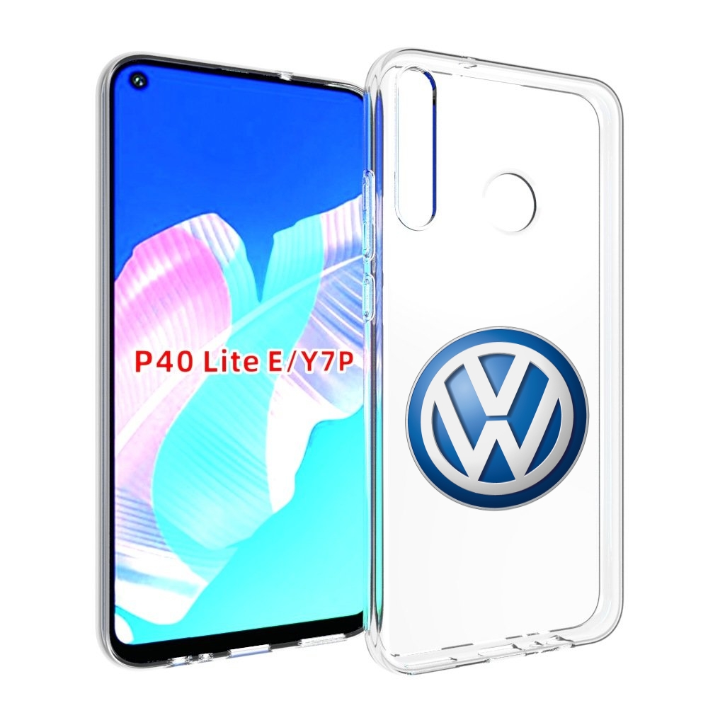 

Чехол бампер MyPads volkswagen мужской для Huawei P40 Lite E, Прозрачный, Tocco