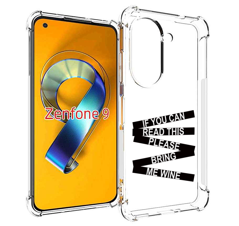 

Чехол MyPads если-ты-можешь-прочитать-это для Asus Zenfone 9 (AI2202), Прозрачный, Tocco
