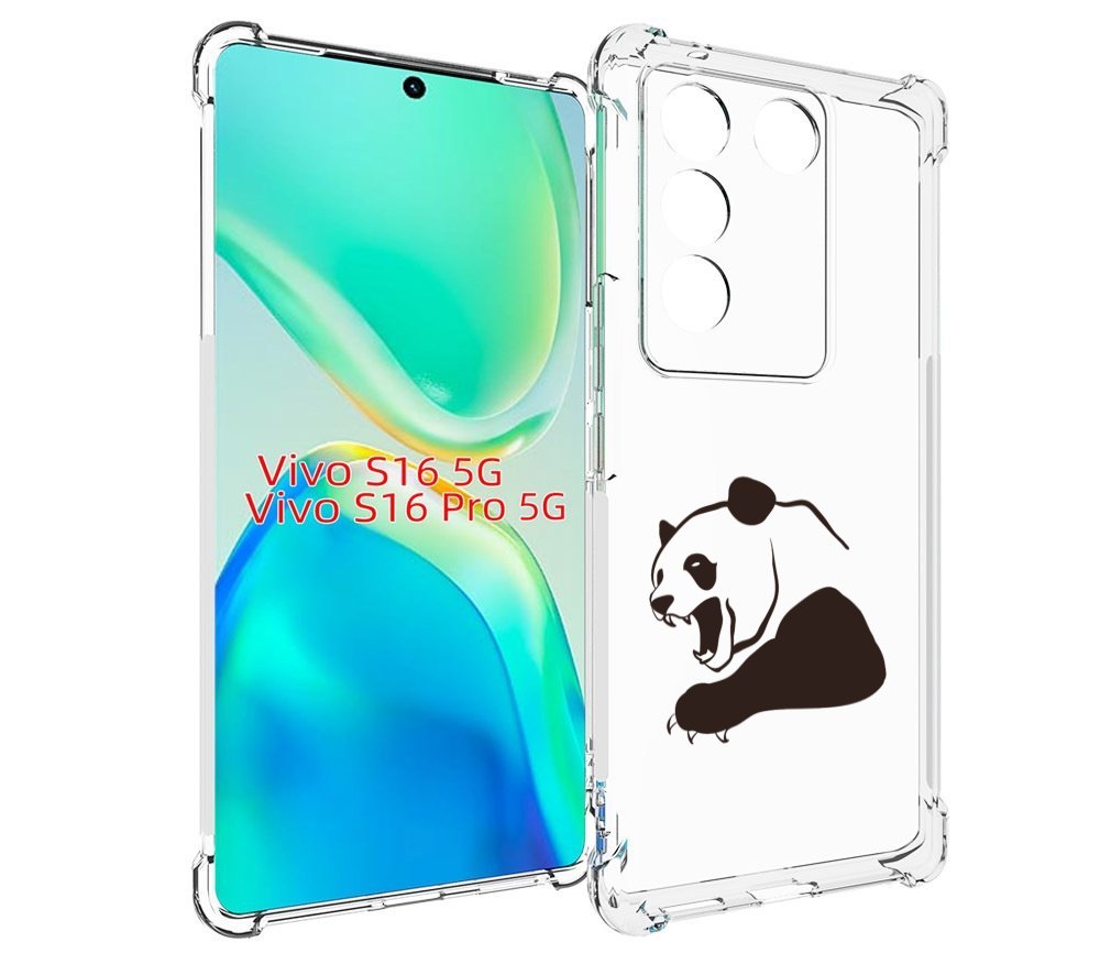 

Чехол MyPads злая-панда для Vivo S16 5G/S16 Pro 5G/V27/V27 Pro, Tocco