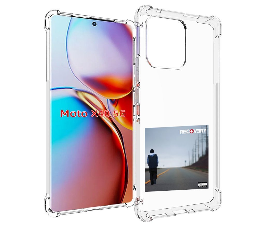 

Чехол MyPads Eminem RECOVERY для Motorola Moto X40, Прозрачный, Tocco