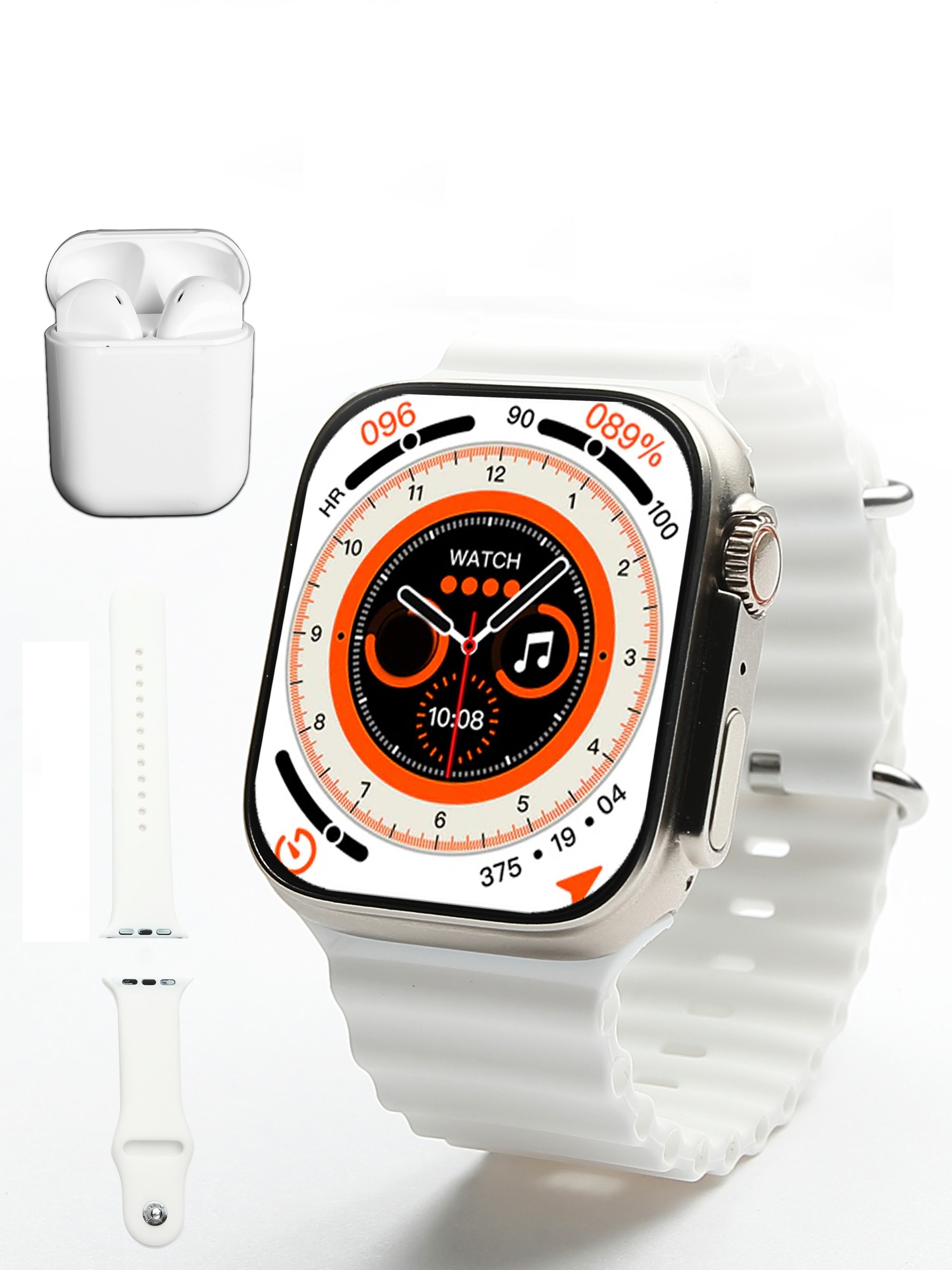 

Смарт-часы Smart watch i8 Ultra серебристый/белый, i8 Ultra