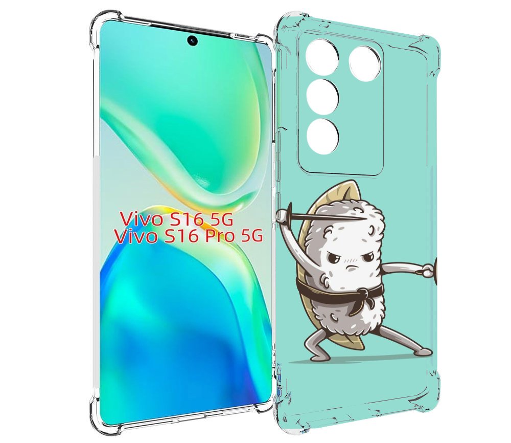

Чехол MyPads злой суши детский для Vivo S16 5G/S16 Pro 5G/V27/V27 Pro, Tocco